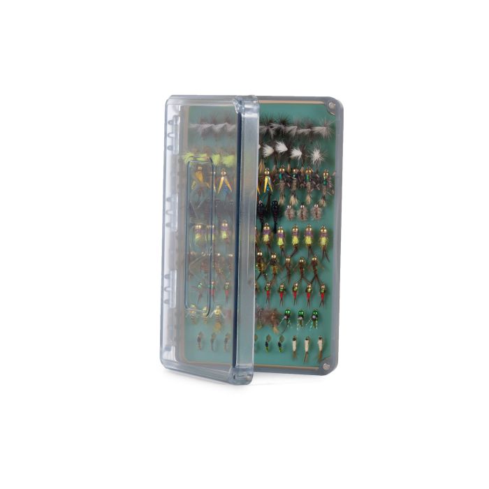 Fishpond TDPFB Tacky Daypack Fly Box, 3-1/8 in W, 3/4 in D, 180 Flies Capacity, Polycarbonate - 2