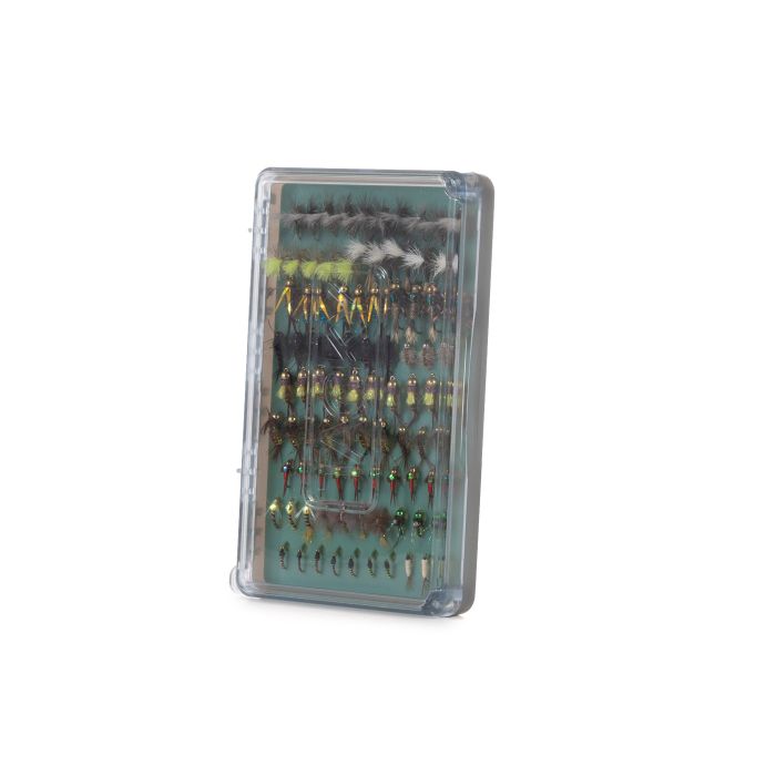 Fishpond TDPFB Tacky Daypack Fly Box, 3-1/8 in W, 3/4 in D, 180 Flies Capacity, Polycarbonate - 3