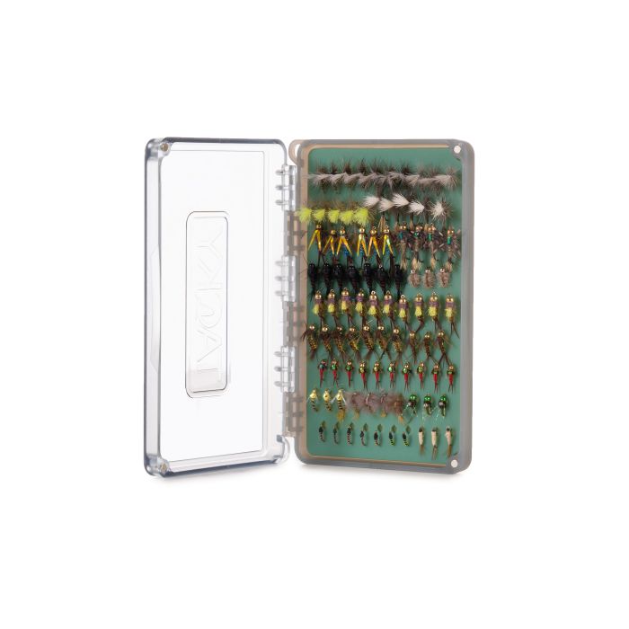 Fishpond TDPFB Tacky Daypack Fly Box, 3-1/8 in W, 3/4 in D, 180 Flies Capacity, Polycarbonate - 5