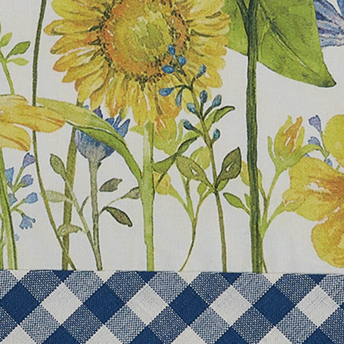 Park Designs 3994-010 Placemat, 19 in L, 13 in W, Sunny Day Design - 3