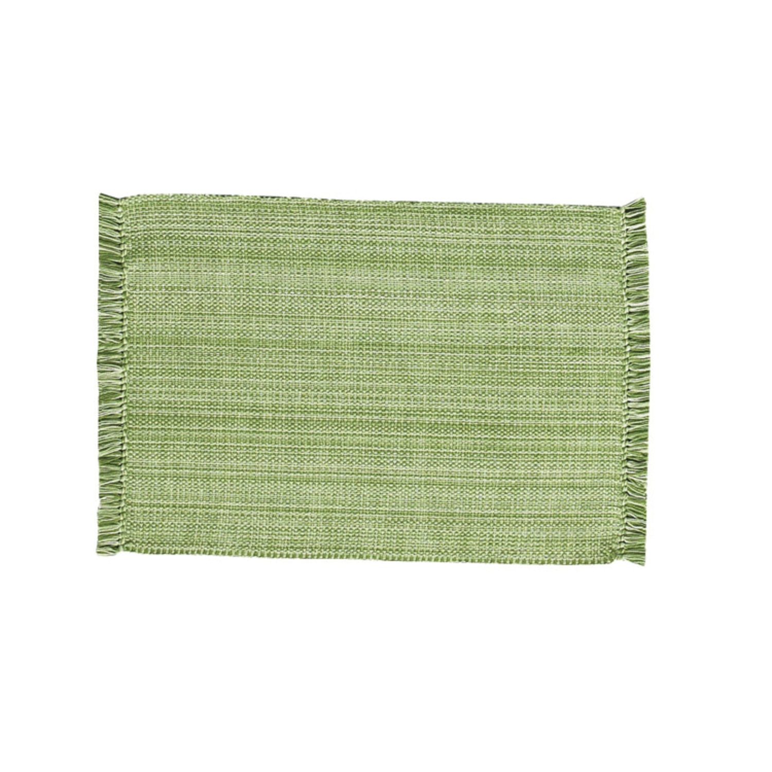 Park Designs 111-01F Placemat, 19 in L, 13 in W, Celery, Casual Classics Design - 2