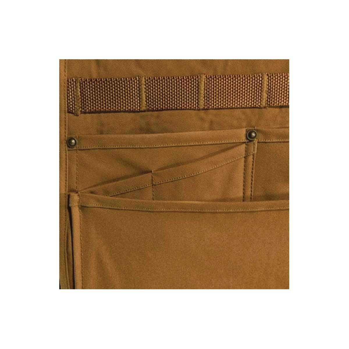 Carhartt C0001437-001 Seat Organizer, 8 -Pocket, Cordura Fabric/Nylon, Black - 3