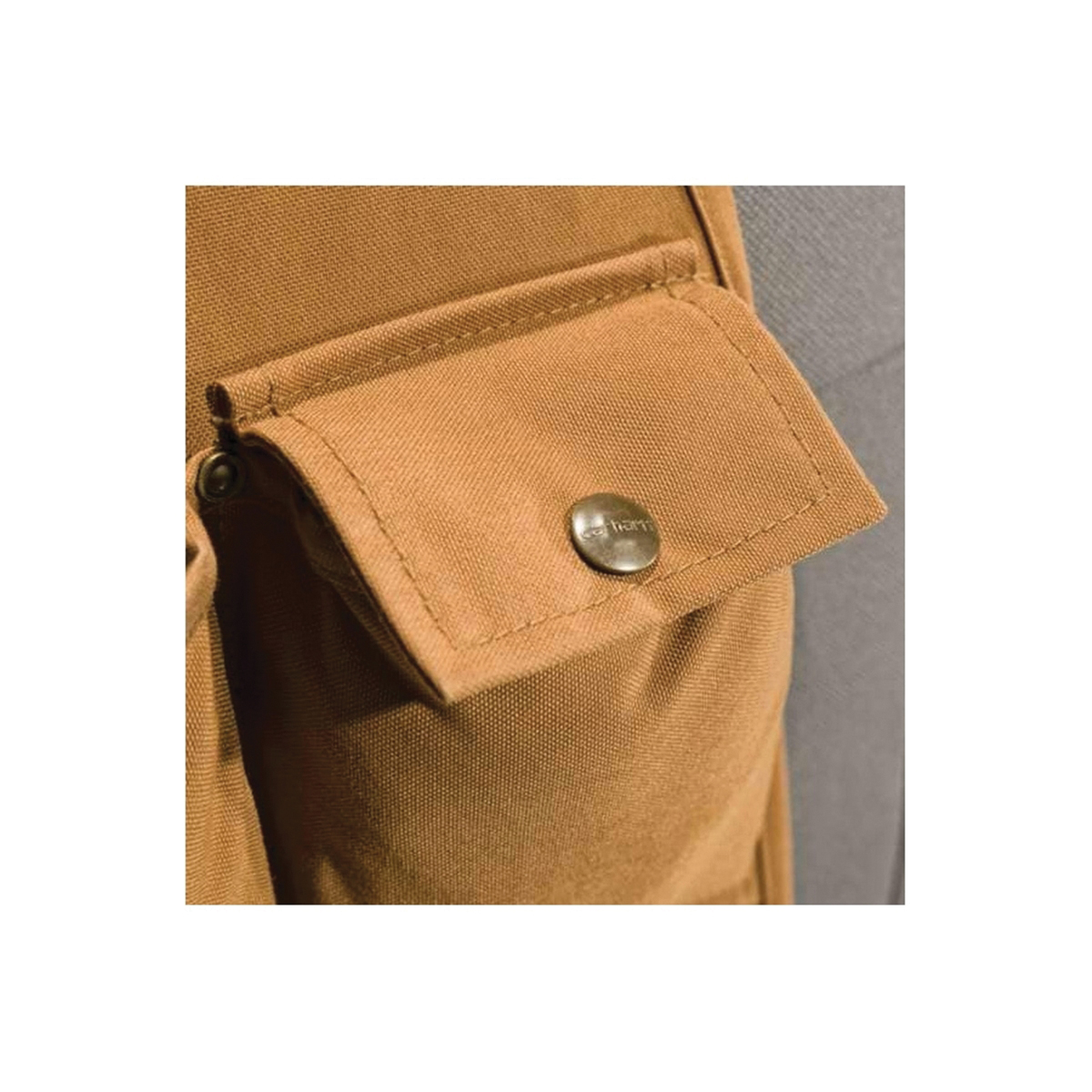 Carhartt C0001437-001 Seat Organizer, 8 -Pocket, Cordura Fabric/Nylon, Black - 4