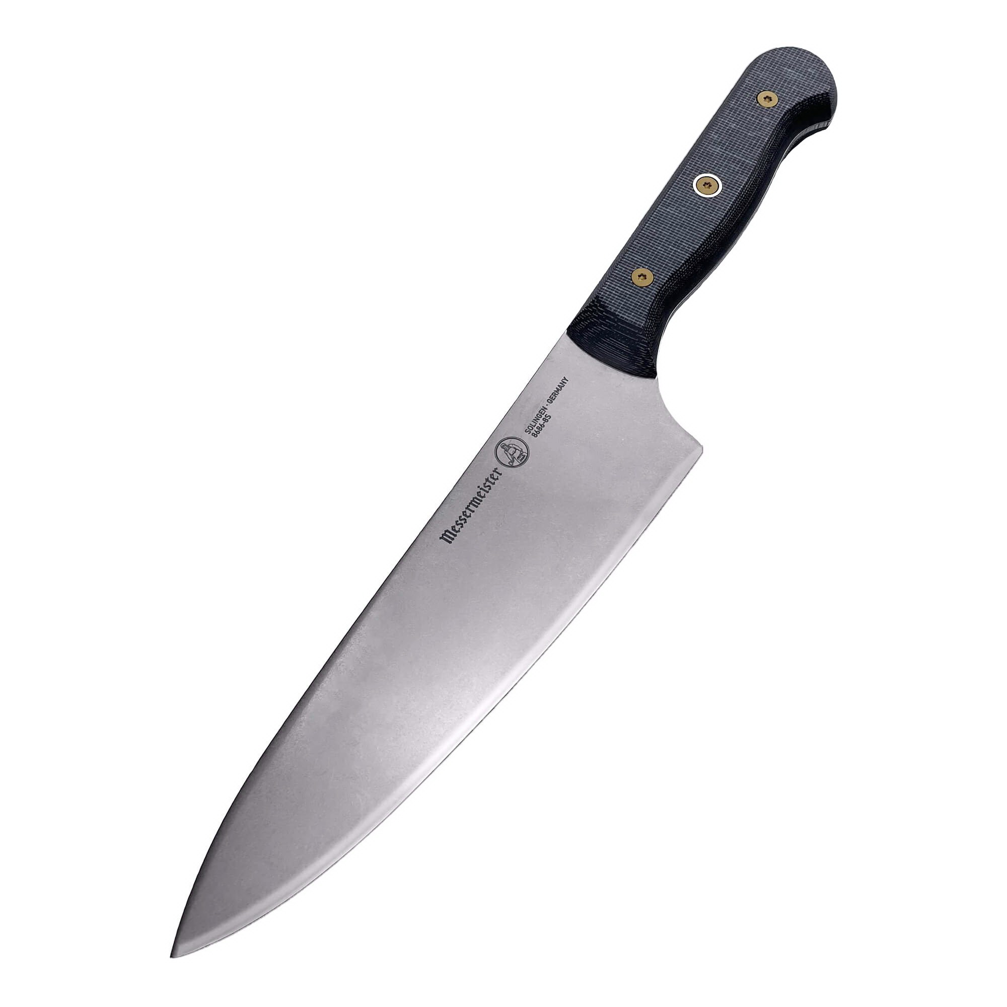 Messermeister Custom Series 8686-8S Chef's Knife, Stainless Steel Blade, Canvas/Non-Phenolic Resin Handle - 2