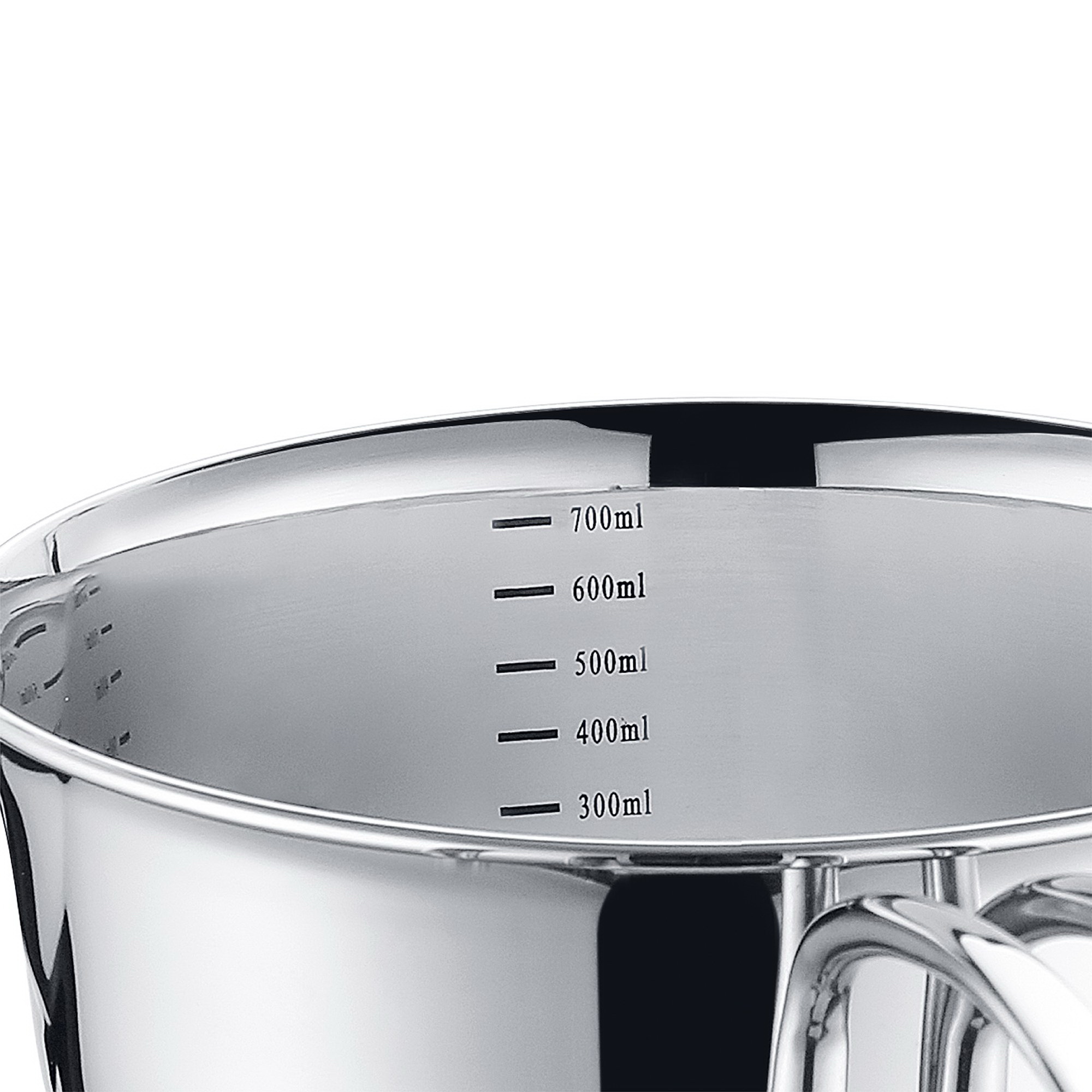 Kuchenprofi K2370002810 Sauce Pan, 0.26 qt Capacity, 4 in Dia, Stainless Steel, Ergonomic Grip Handle - 2