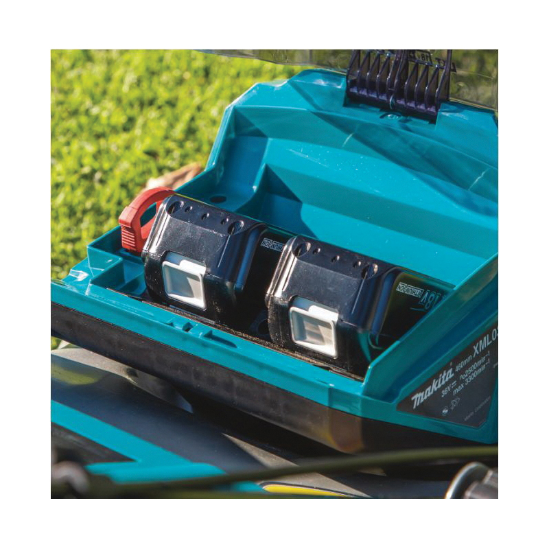 Makita XML03CM1 Brushless Lawn Mower Kit, Battery Included, 4 Ah, 18 V, Lithium-Ion, 18 in W Cutting, 1-Blade - 3