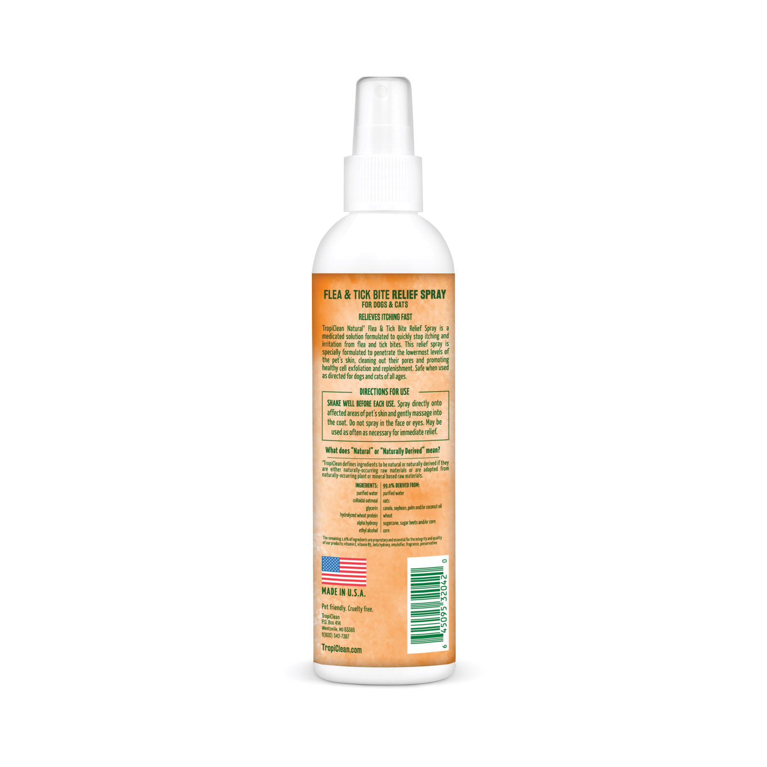 TropiClean FTBRSP8Z Flea and Tick Bite Relief, 8oz - 2
