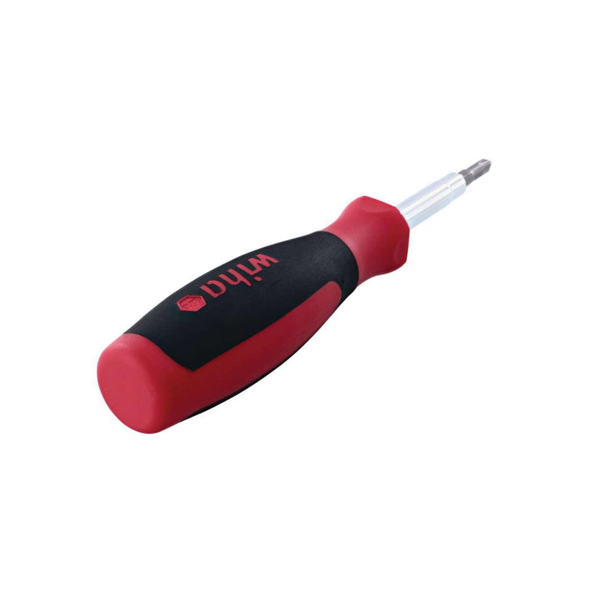 Wiha SoftFinish 77890 6-in-1 Multi-Bit Screwdriver, 8-1/2 in OAL, Ergonomic, Cushion Grip Handle - 3