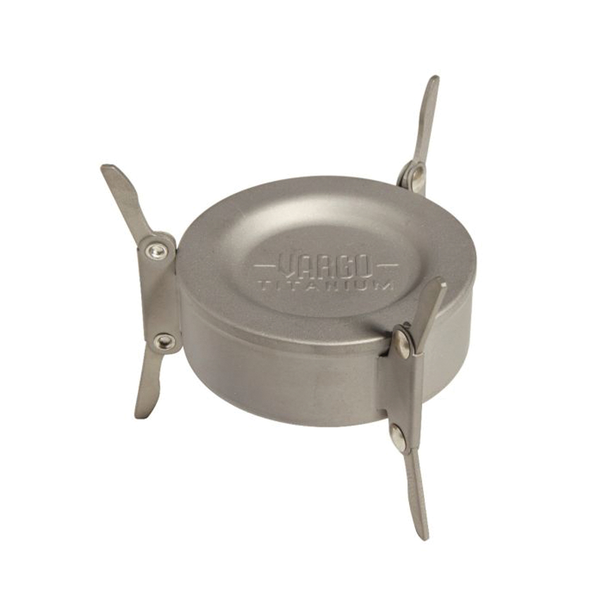 Vargo T-305 Triad Multi-Fuel Stove, 1-Burner, Liquid Alcohol, Titanium - 2