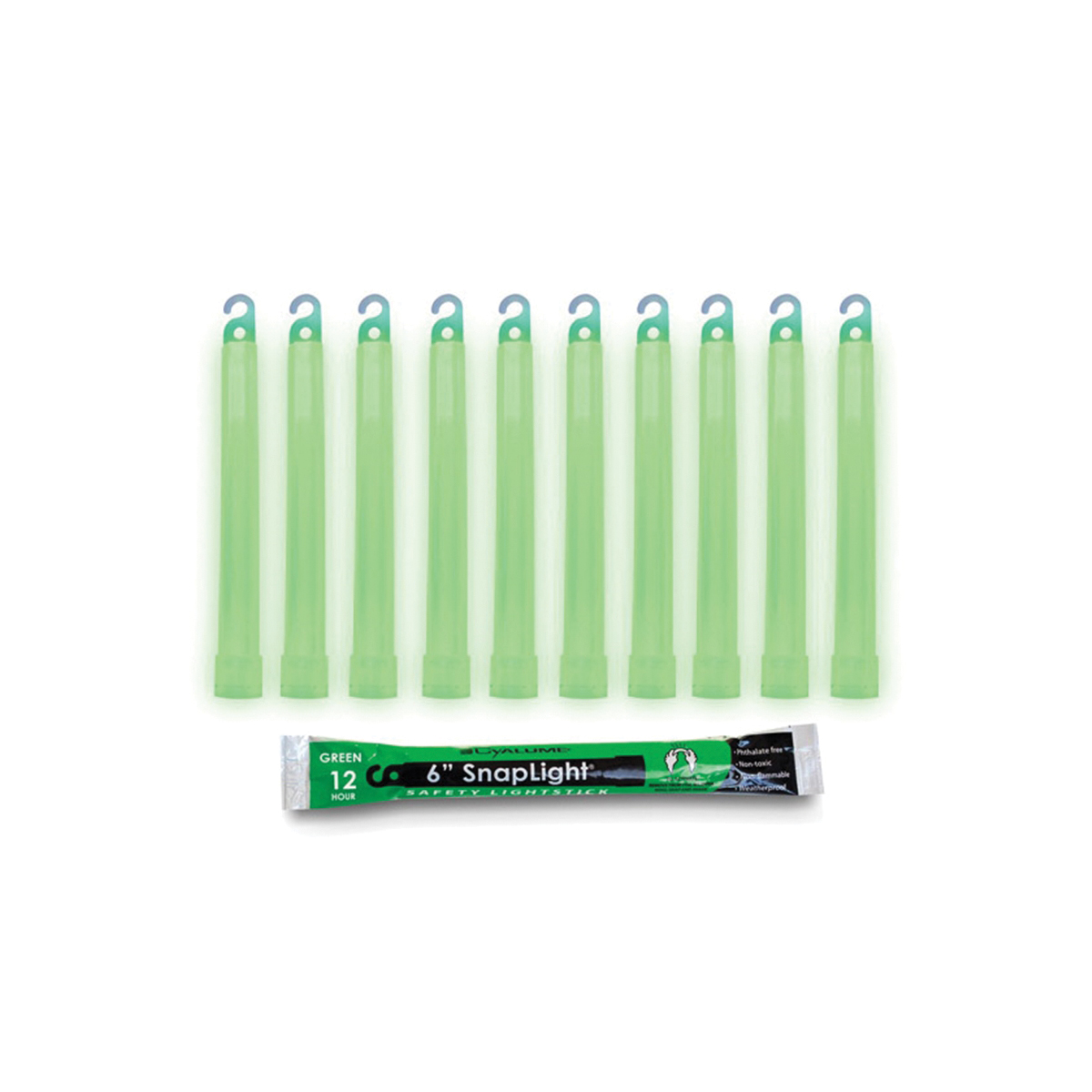 CyALUME TECHNOLOGIES 9-08001A Snaplight Sticks, Green Body, 10/PK - 2