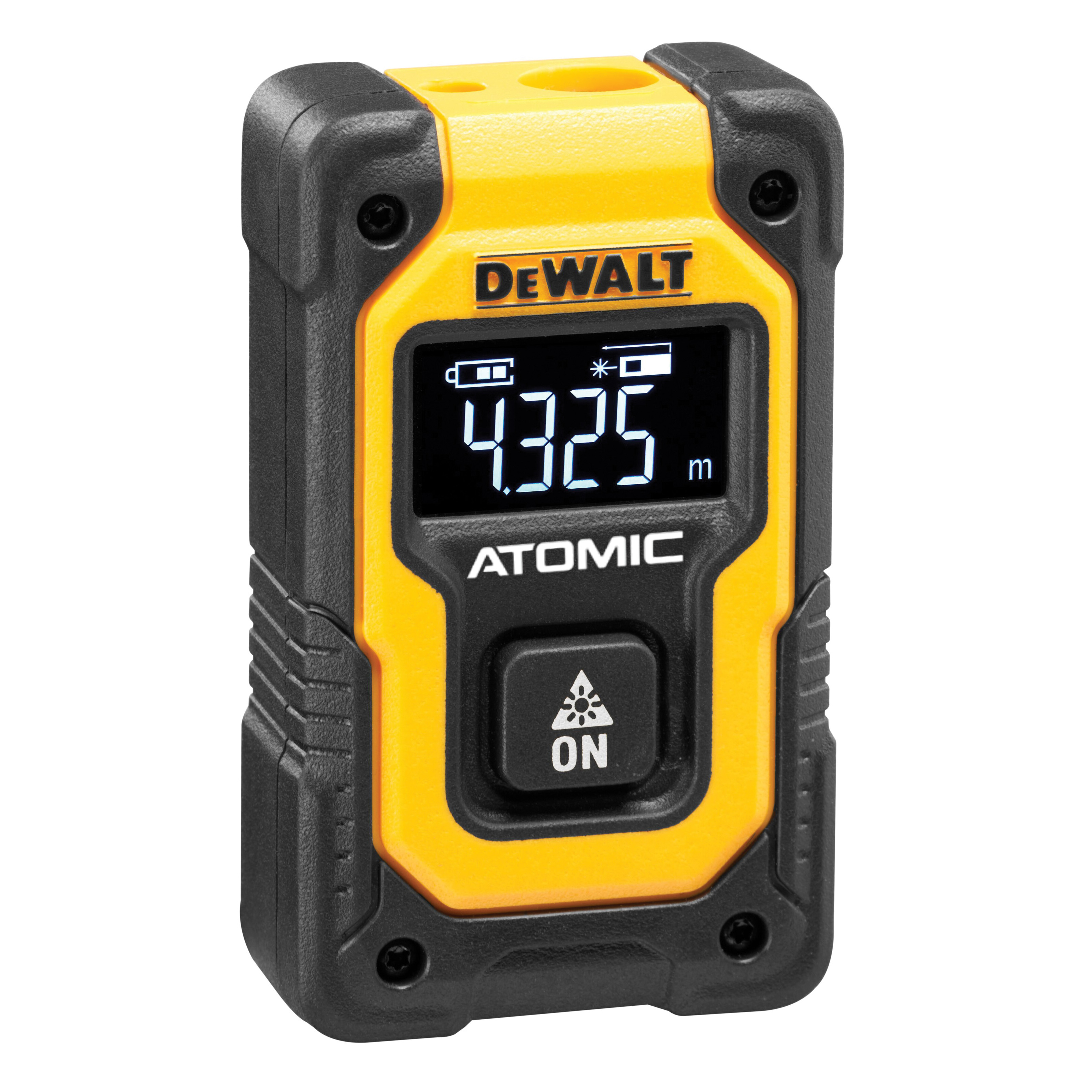 DEWALT ATOMIC COMPACT Series DW055PL Pocket Laser Distance Measure, 55 ft, LCD Display - 4