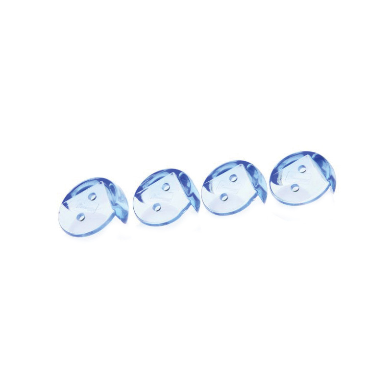 Dreambaby L836 Deluxe Corner Cushion, Rubber, Clear - 3