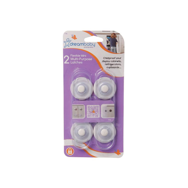 Dreambaby L146 Mini Multi-Purpose Latch - 2
