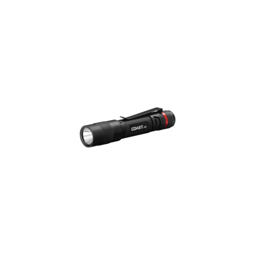 Coast G22 Penlight, AAA Battery, Alkaline Battery, LED Lamp, 100 Lumens, Bulls Eye Spot, Fixed Beam, Black - 2