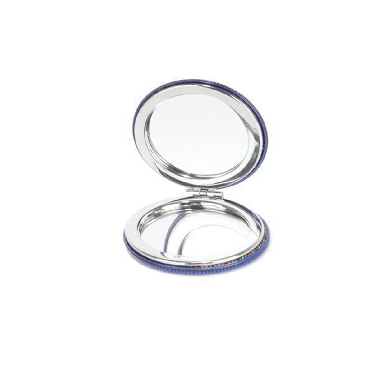 Kikkerland MR16-A Mandala Mirror, Flip-Open, Glass/Polyurethane Frame - 3