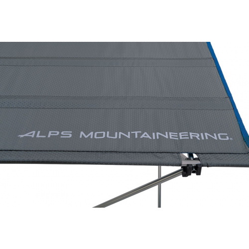 Alps Mountaineering 8302041 Dash Table, 21-1/2 in L Seat, 29-1/2 in W Seat, Aluminum/420D Polyester, Charcoal/Deep Sea - 2