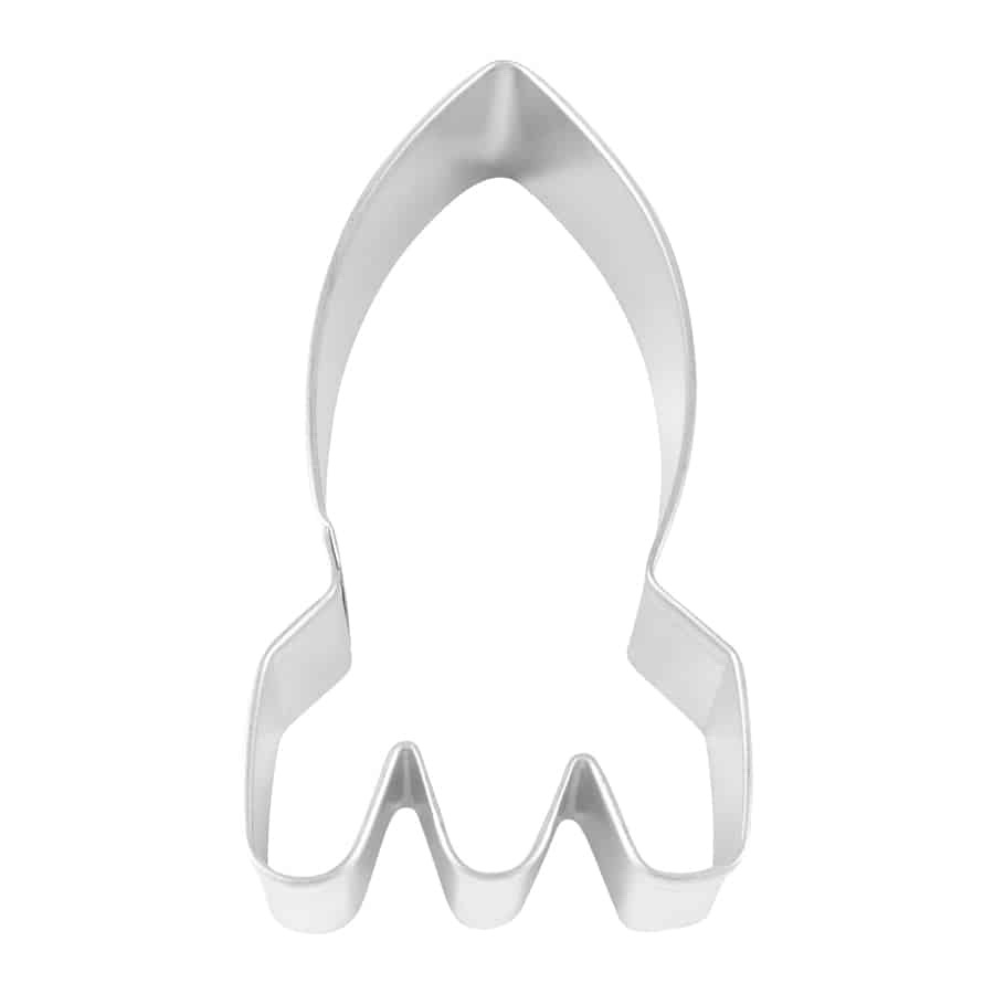 R&M 985 Cookie Cutter, Steel, 4 in H Dimensions, Specifications: Rocket Design, Tin Plated Finish - 3