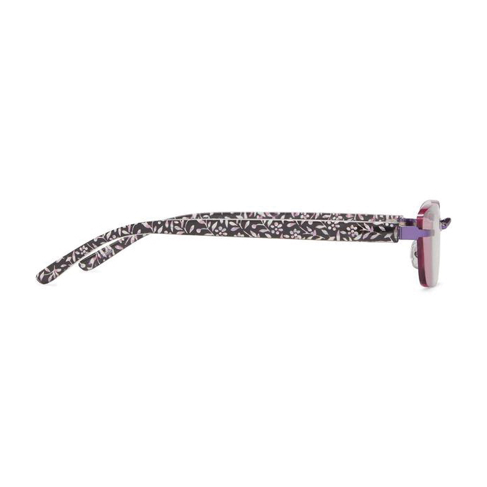 ICU Eyewear Palm Desert 20654601Z Wink Reading Glass, +1.25 Magnification, Lightweight Frame, Purple Frame - 3