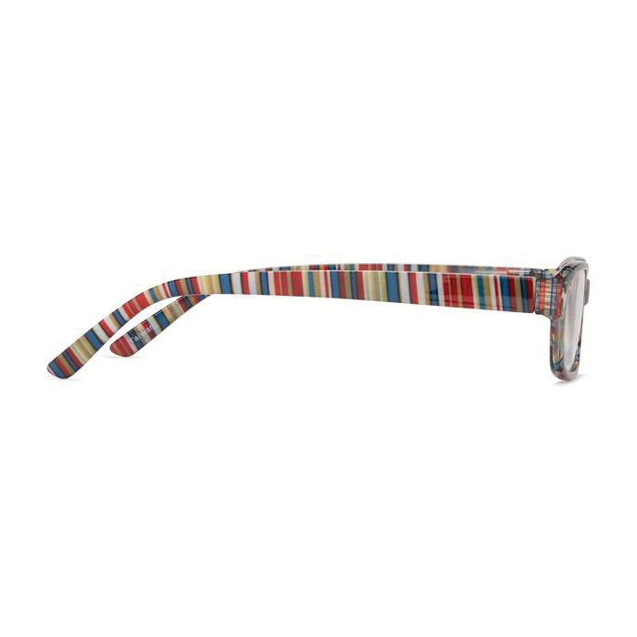 ICU Eyewear Seaside 75006601Z Wink Reading Glass, +1.25 Magnification, Red Multi-Stripe Frame - 3