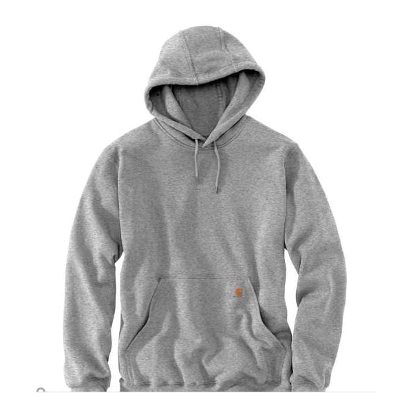 Carhartt K121-BLM-XL Sweatshirt, XL, Cotton/Polyester, Brite Lime, Hooded Collar - 2