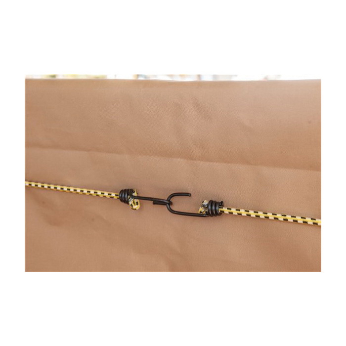 Keeper A06014Z Zip-Tied Bungee Cord, 13 in L, Rubber, Yellow, Hook End - 4