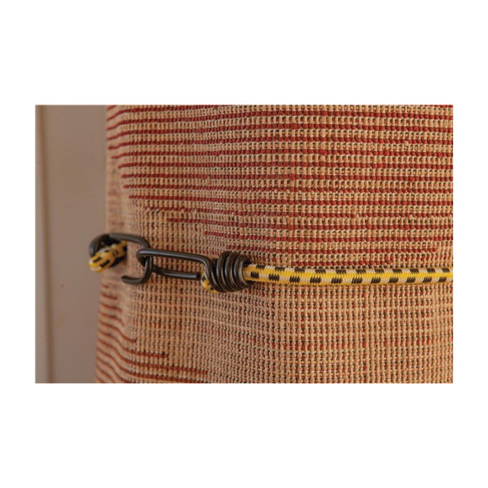Keeper A06014Z Zip-Tied Bungee Cord, 13 in L, Rubber, Yellow, Hook End - 5