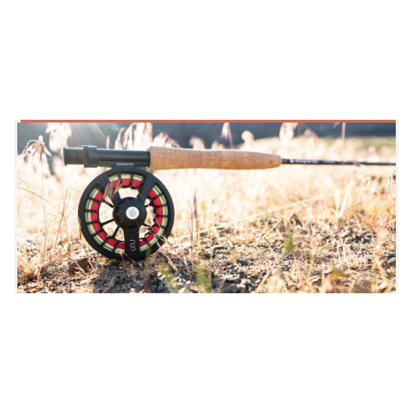 Redington RUN Series 55512R3401 Fishing Reel, 75/20 yd/lb Line, Aluminum, Black - 2