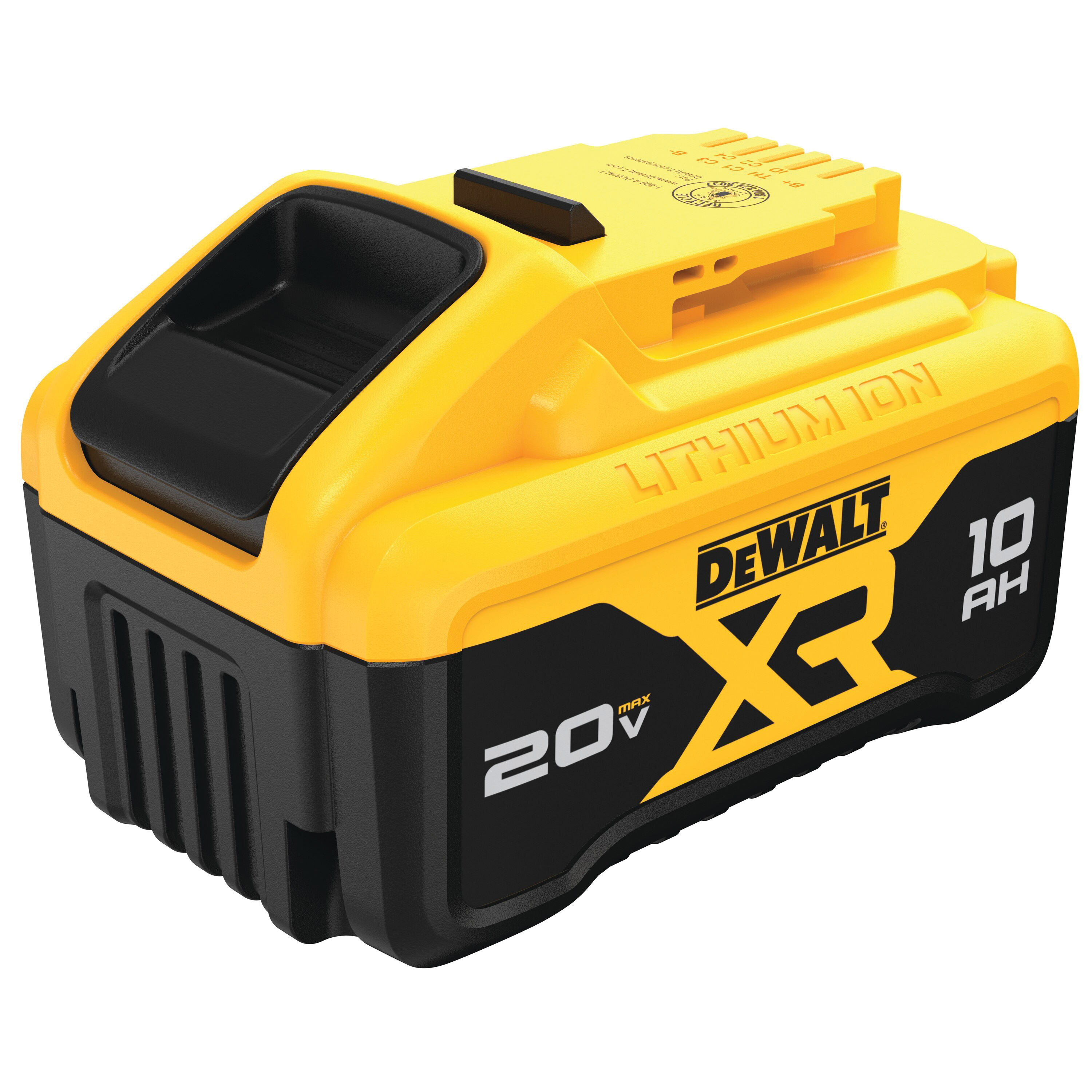DEWALT DCB210 Rechargeable Battery Pack, 20 V Battery, 10 Ah, 1 hr Charging - 3