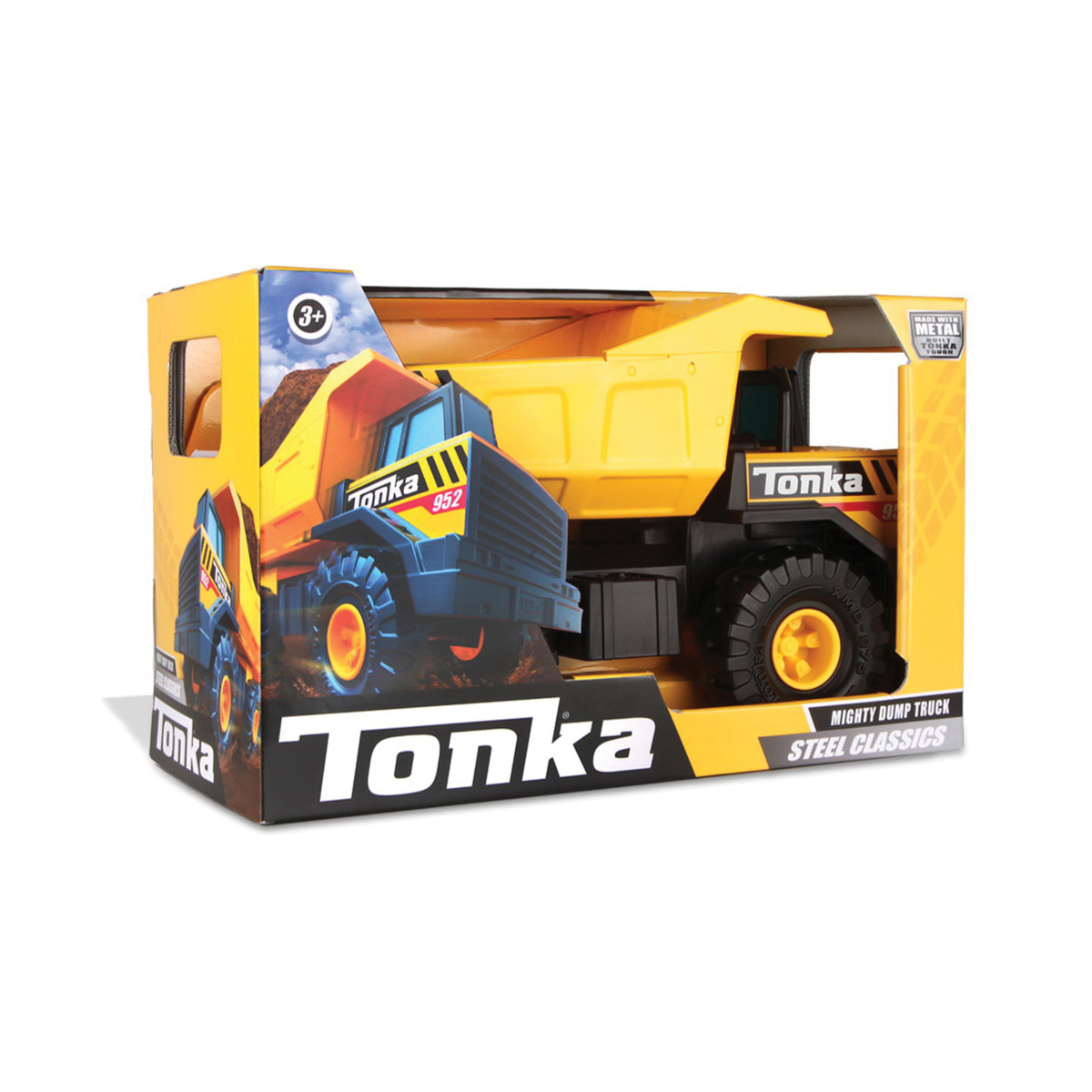 Tonka Steel Classic 6025 Mighty Dump Truck, 3 years and Up, Steel - 2