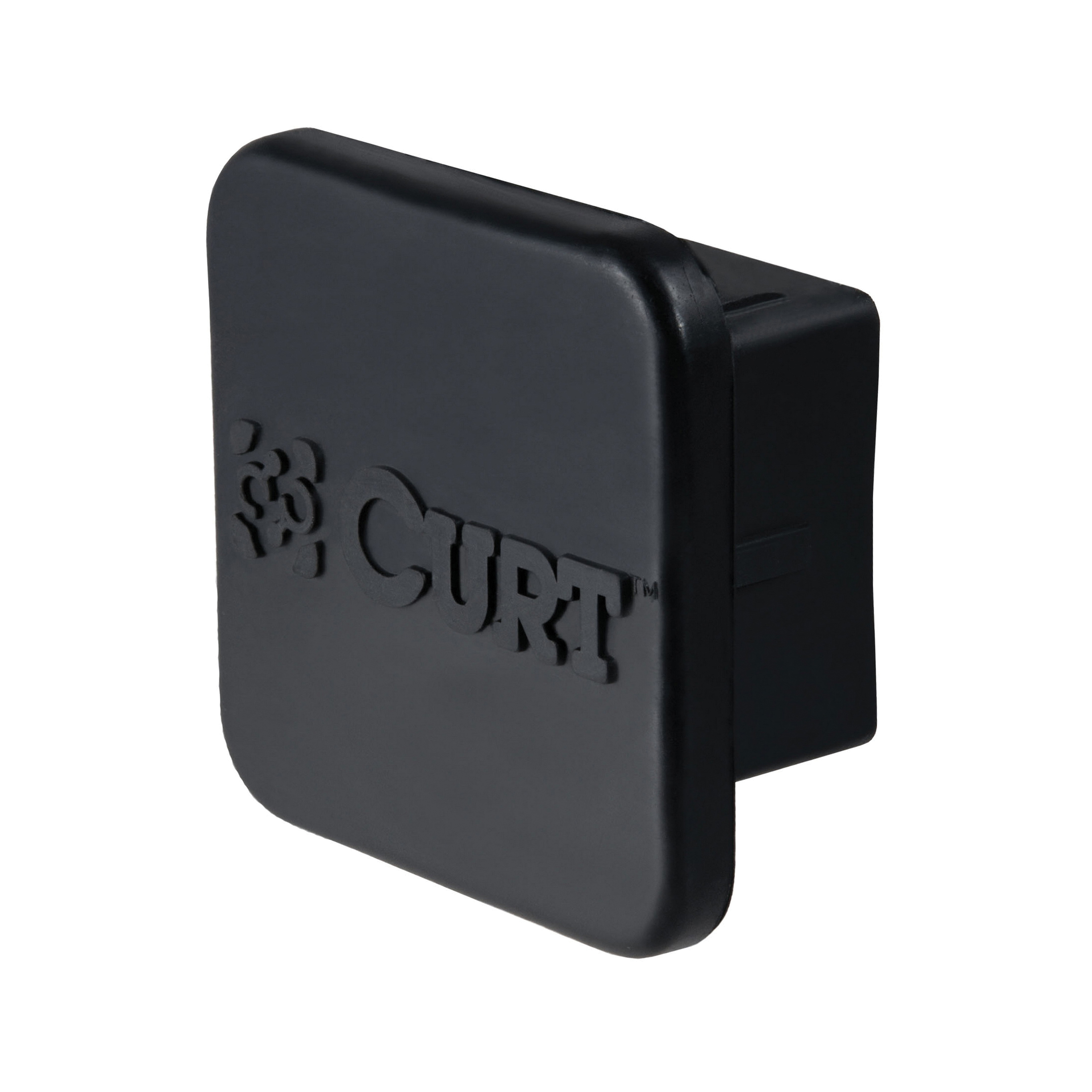 Curt 22276 Hitch Tube Cover, Specifications: 2 in Receiver Tube Size, Rubber, Black - 4