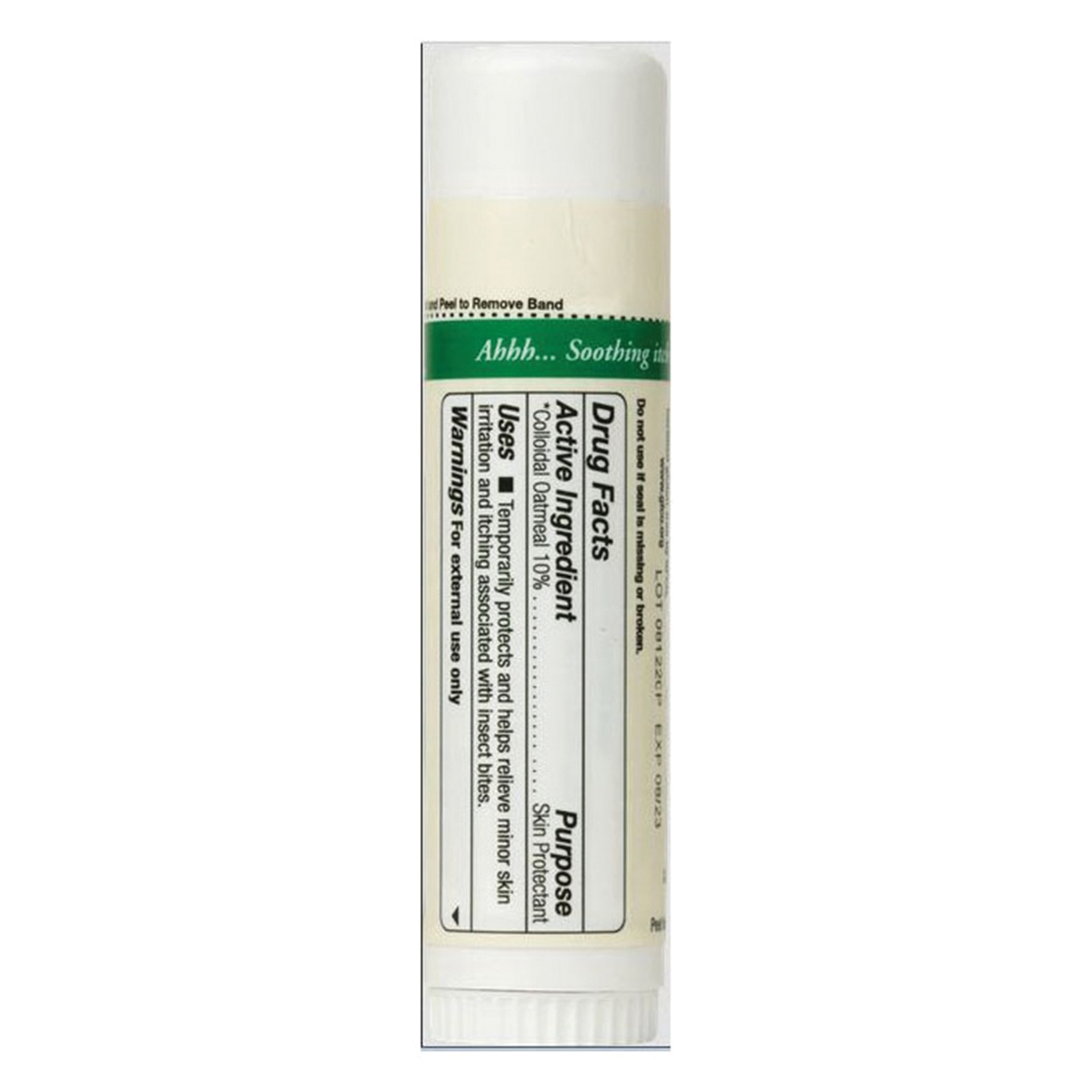 Badger After-Bug Series 29700 Bug Bite Relief Balm, 0.6 oz Stick - 2
