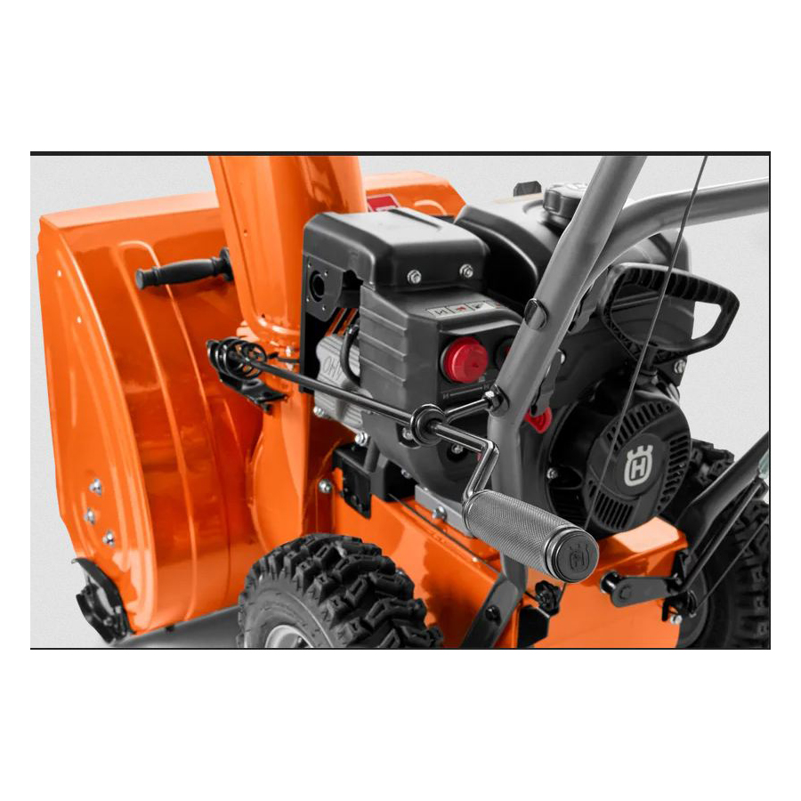 Husqvarna 970 44 93-01 Snow Blower, Gasoline, 212 cc Engine Displacement, 4-Cycle Engine, 2-Stage, Orange - 2