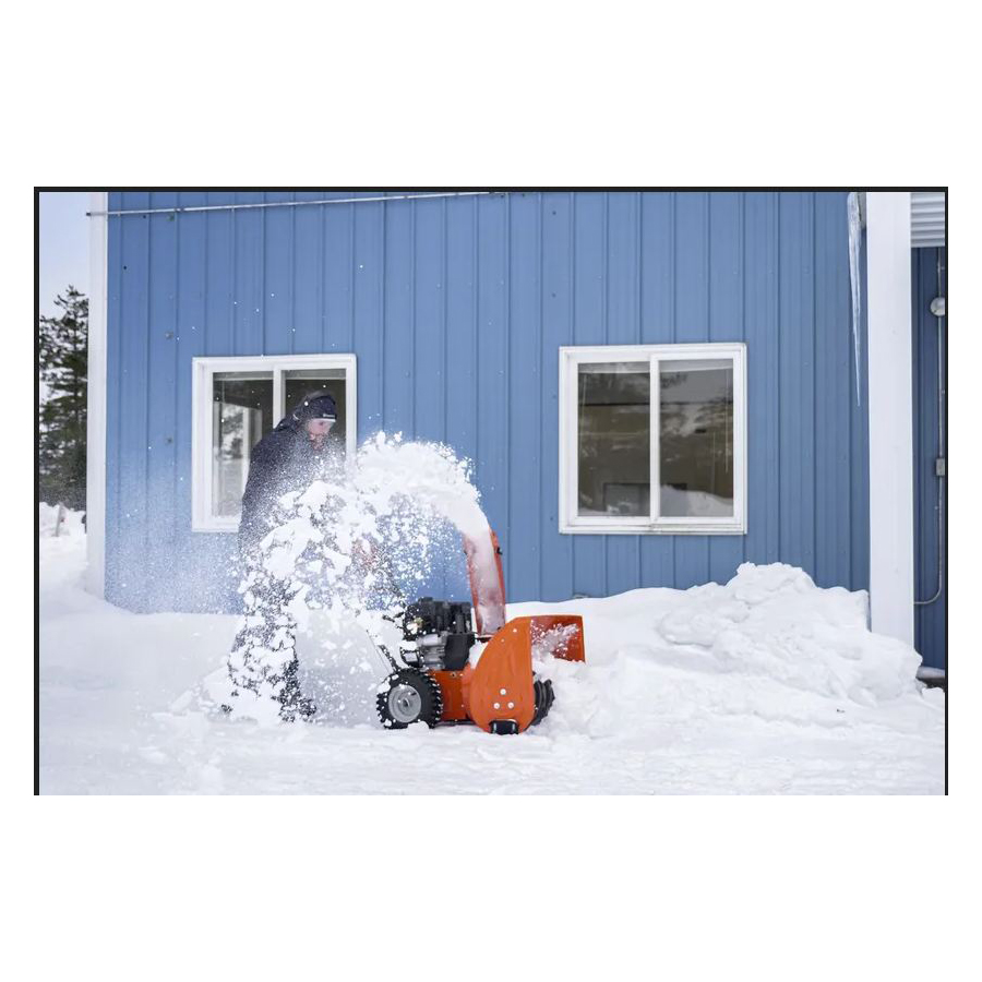 Husqvarna 970 44 93-01 Snow Blower, Gasoline, 212 cc Engine Displacement, 4-Cycle Engine, 2-Stage, Orange - 5
