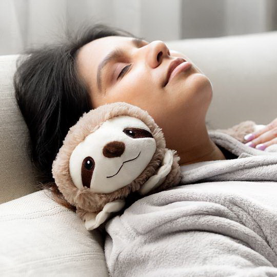 Warmies CPW-SLO-1 Sloth Wrap Toy, All, Plush - 2