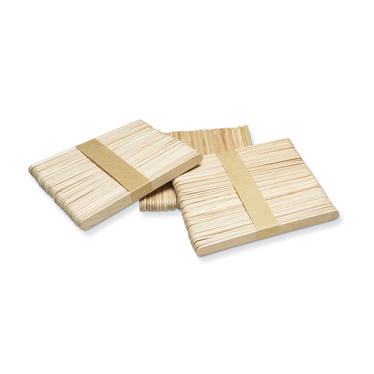 Creativity Street PAC3775-01 Ice Cream Stick, 4-1/2 in L, 3/8 in W, 2 mm Thick, Wood, Natural - 2