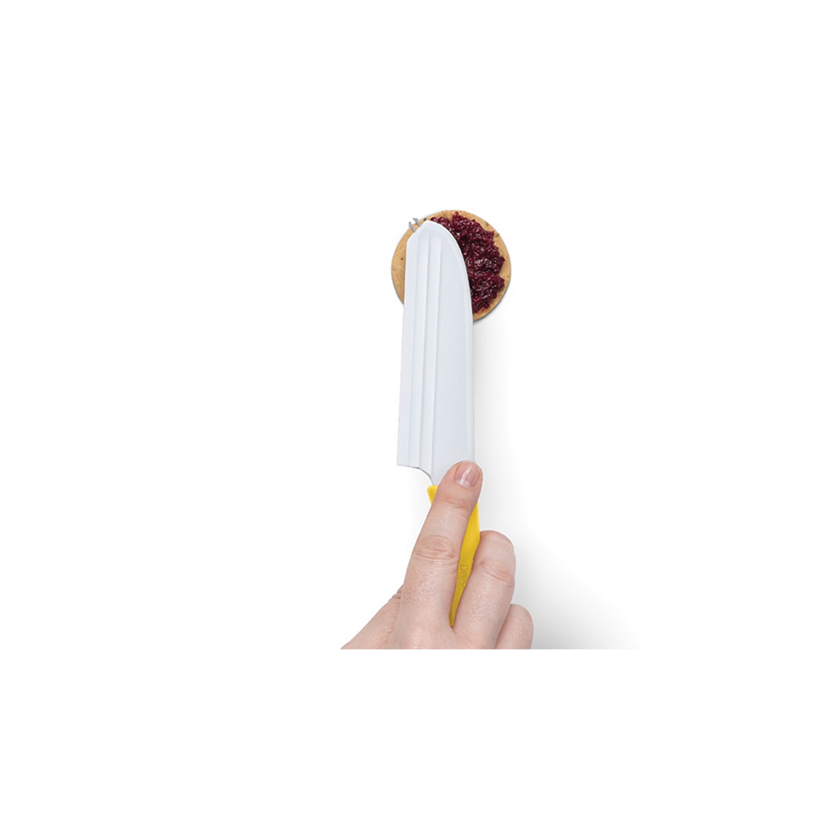 Dreamfarm Knibble Lite Series DFKB5219 Cheese Knife, Plastic Blade, Black Handle - 4