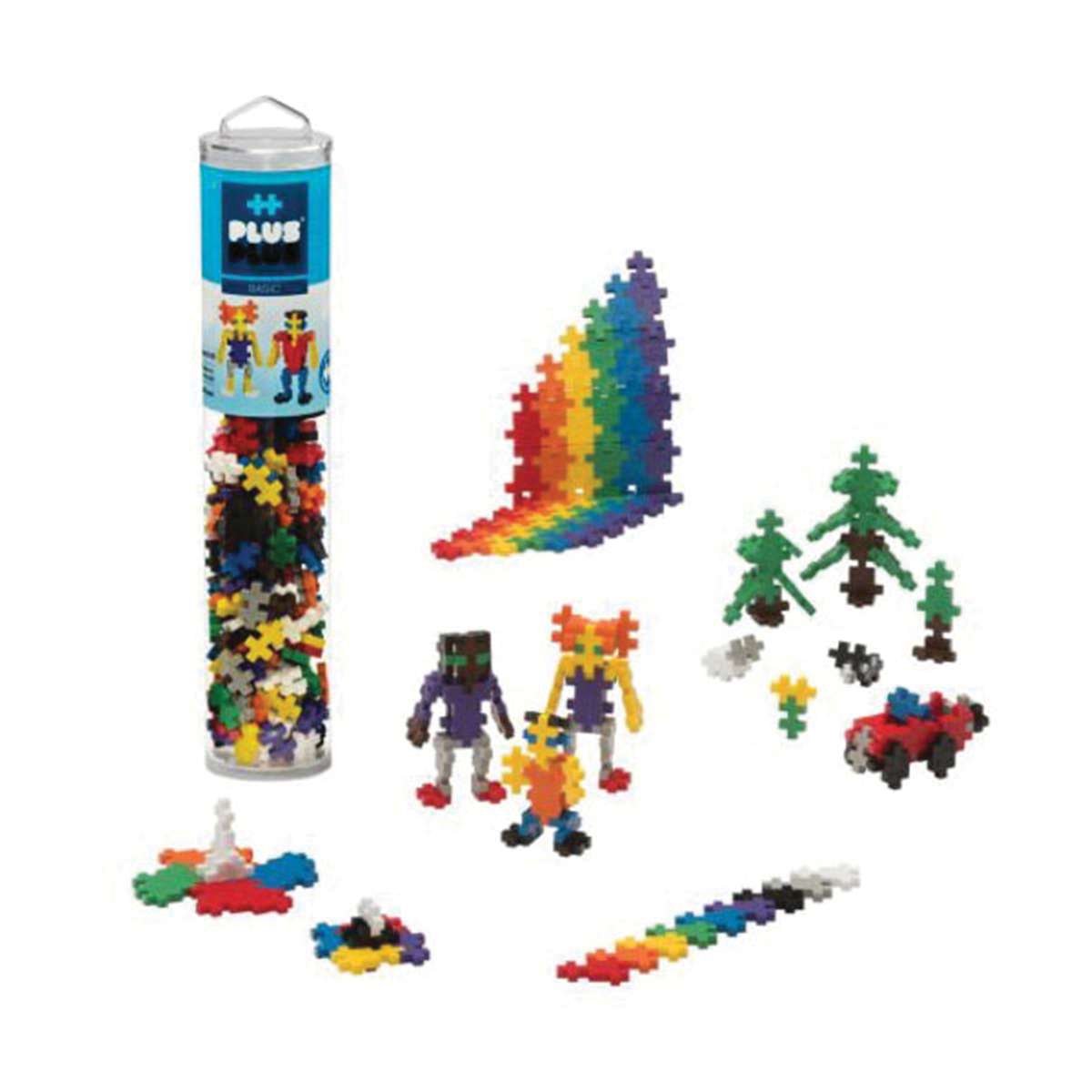 Plus-Plus 05030 Tube Building Block, 8 years and Up, Plastic, Black/Blue/Gray/Green/Orange/Purple/Red/White/Yellow - 3