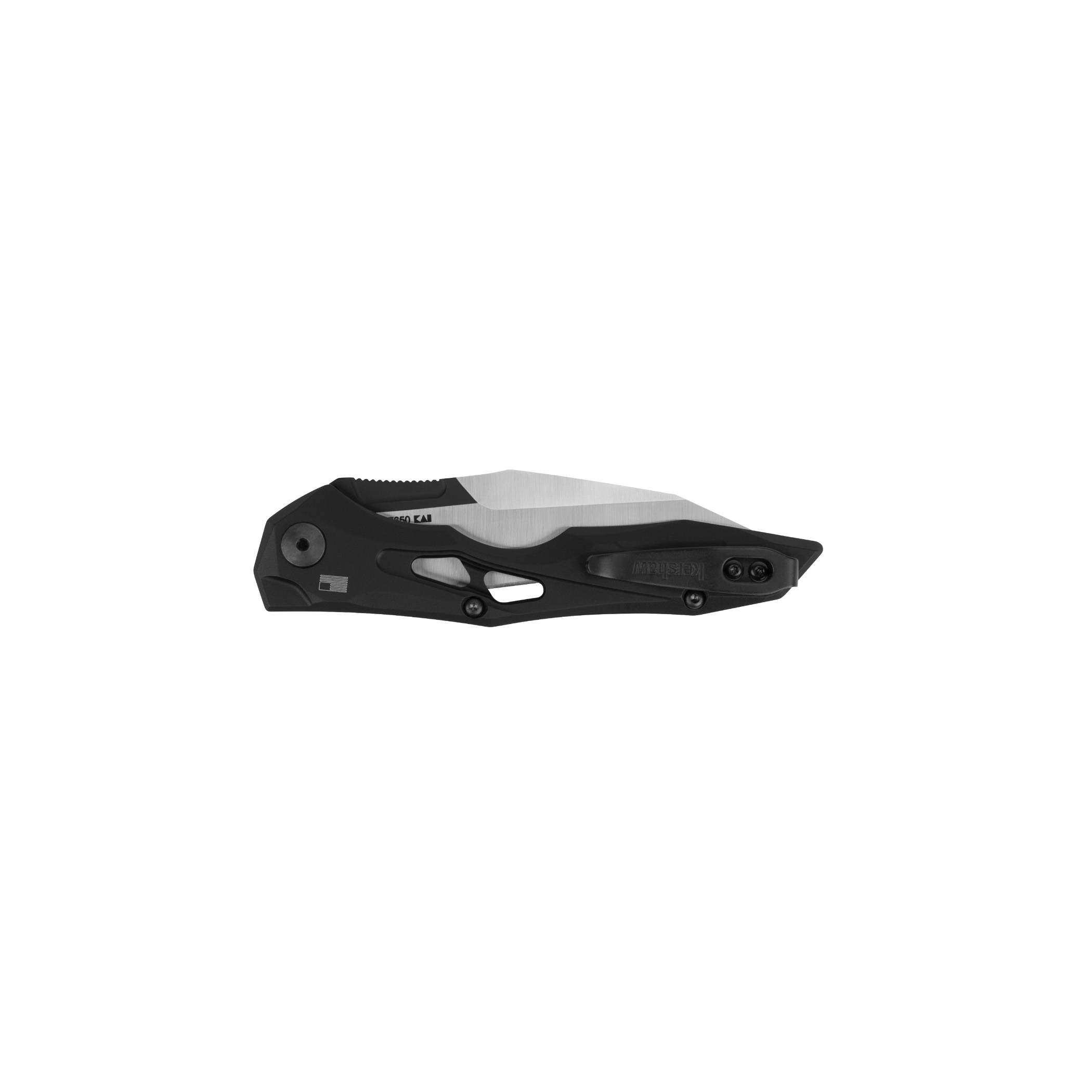 Kershaw Launch 13 Series 7650 Pocket Knife, 3-1/2 in L Blade, Steel Blade, Lightweight Handle, Black Handle - 2