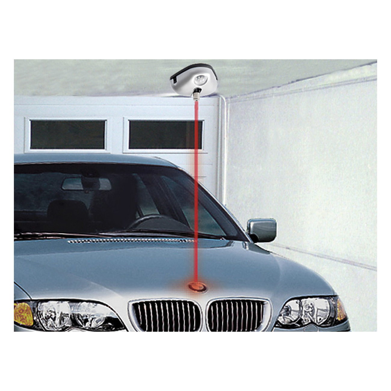Maxsa Park Right 37310 Single Garage Laser Park, Silver - 3