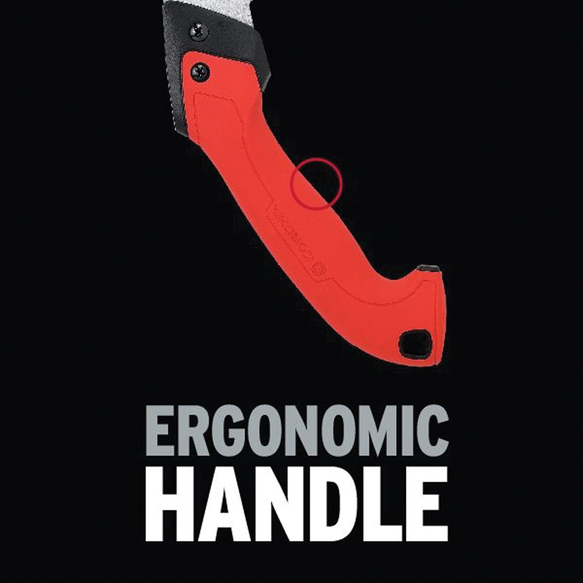 Corona RS16020 Curved Pruning Saw, 14 in Blade, SK5 Steel Blade, 6 TPI, Rubber Handle, Non-Slip Handle - 4