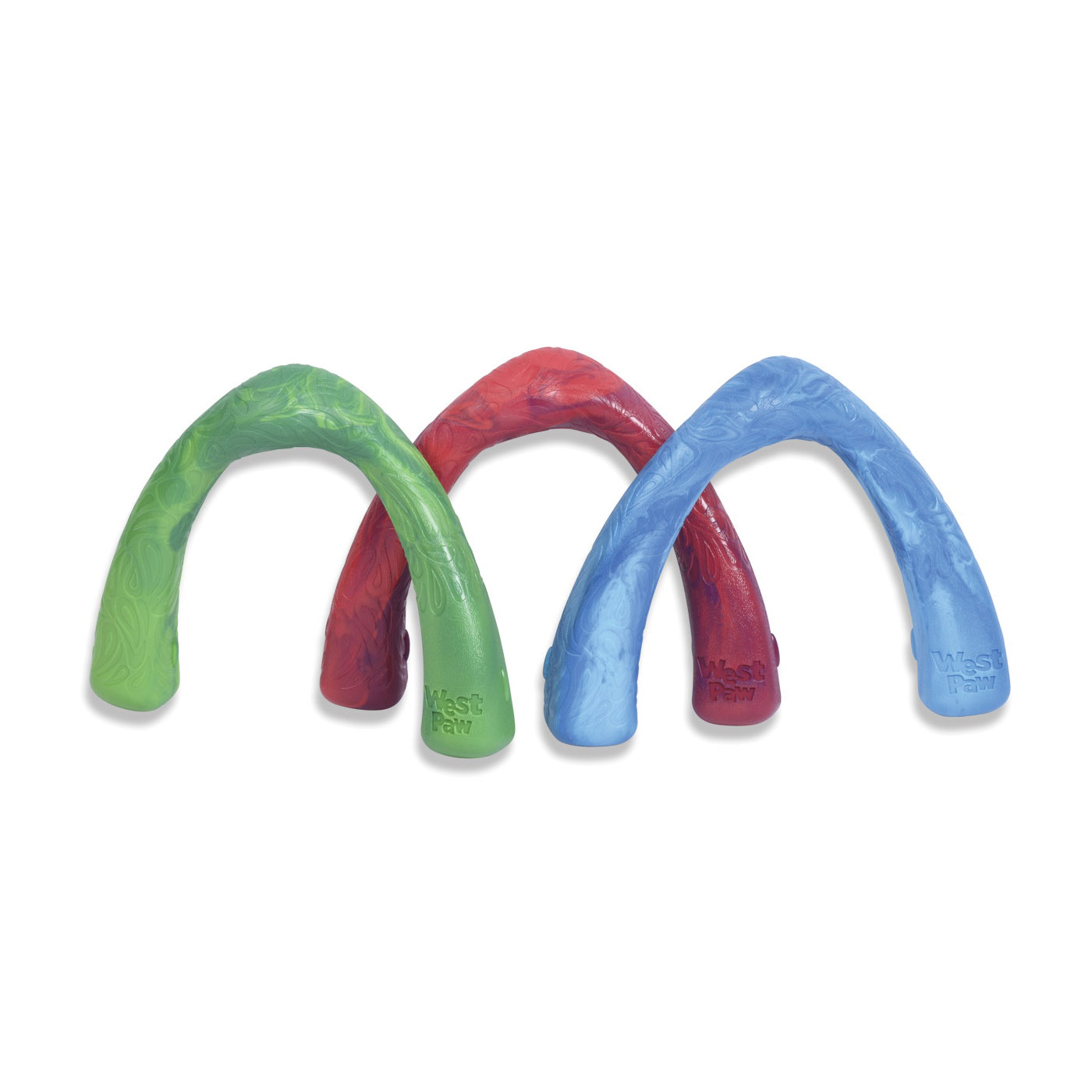 West Paw Snorkl SF051EMD Dog Toy, L, Chew Toy, Bone, Plastic, Emerald - 4