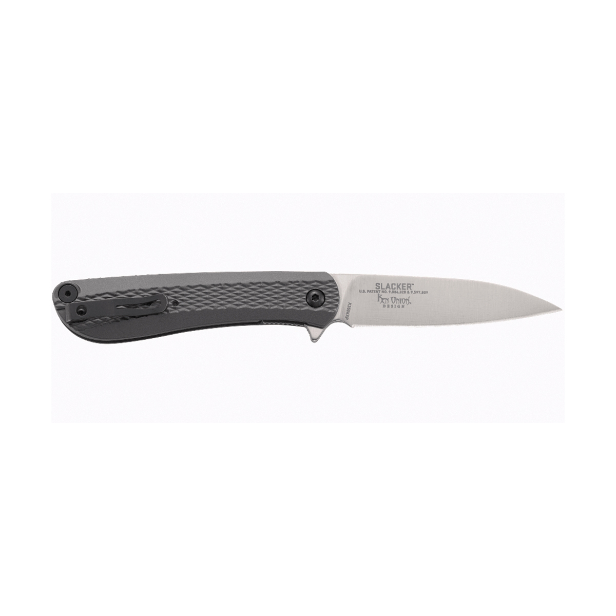 Crkt SLACKER Series K350KXP Folding Knife With Liner Lock, 3.32 in L Blade, Stainless Steel Blade, Aluminum Handle - 2