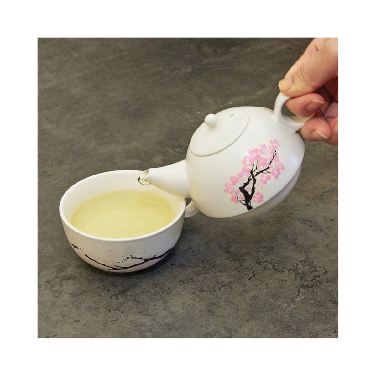 Kikkerland CU311 Blossom Morph Teapot, Multi-Color - 2