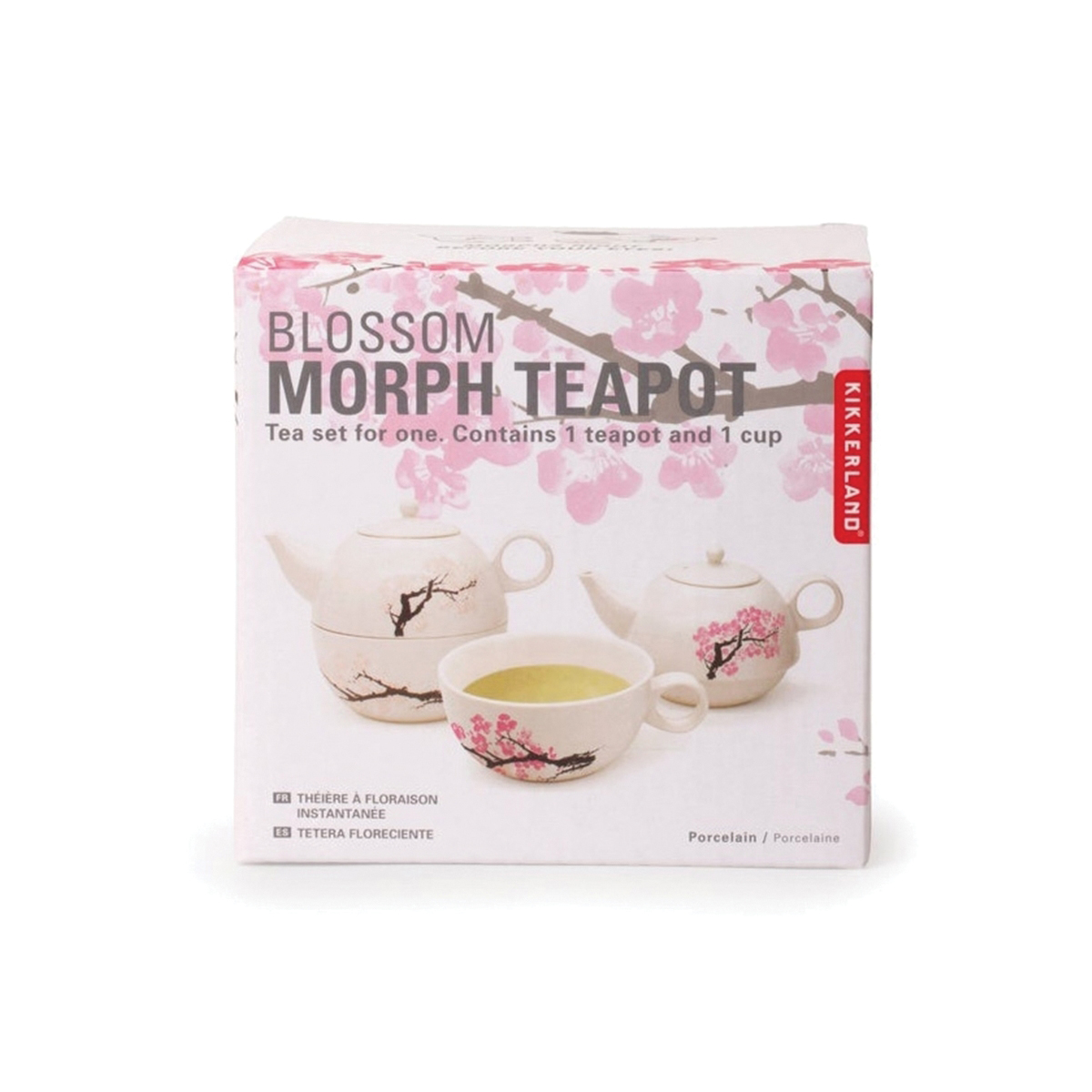 Kikkerland CU311 Blossom Morph Teapot, Multi-Color - 4