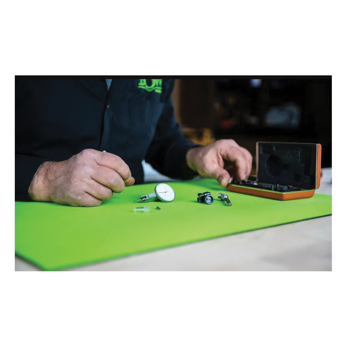 Bow Products BM1824 Bench Mat, TPA, Green - 3