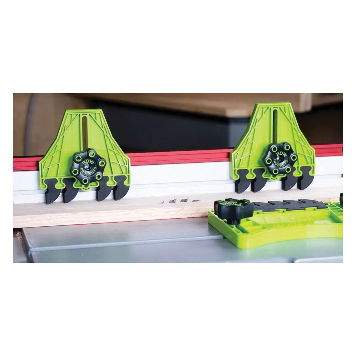 Bow Products FencePRO FP4 Featherboard, EVA, For: 1/4 in to 3/4 in T-Track - 2
