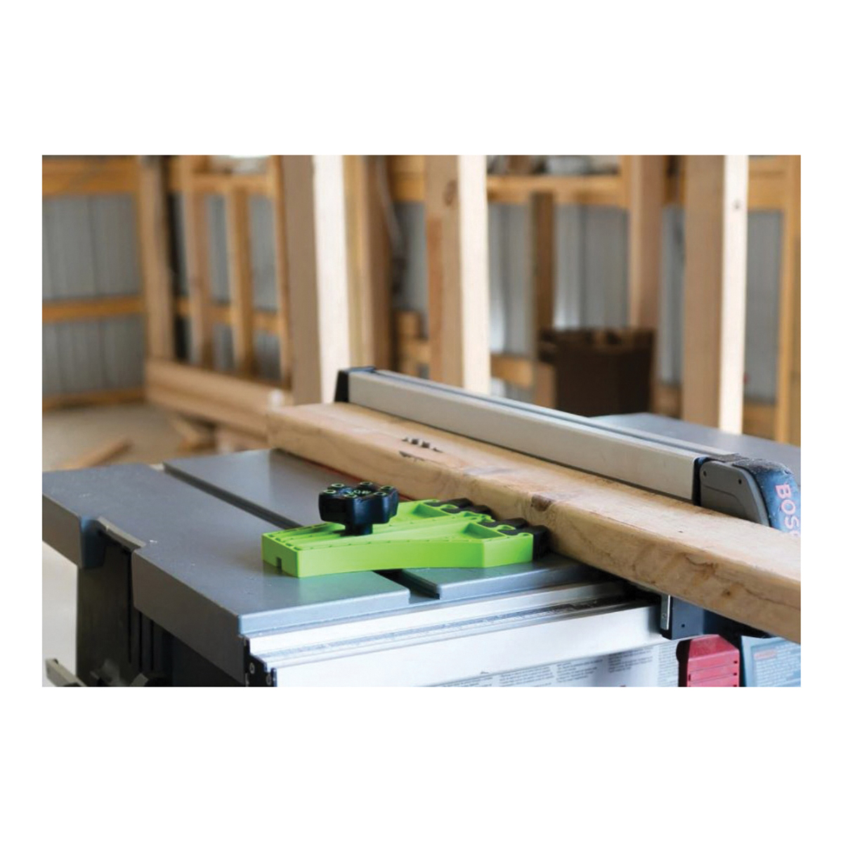Bow Products FP5 Portable Saw Featherboard, EVA, For: 1/4 to 3/4 in T-Track - 2