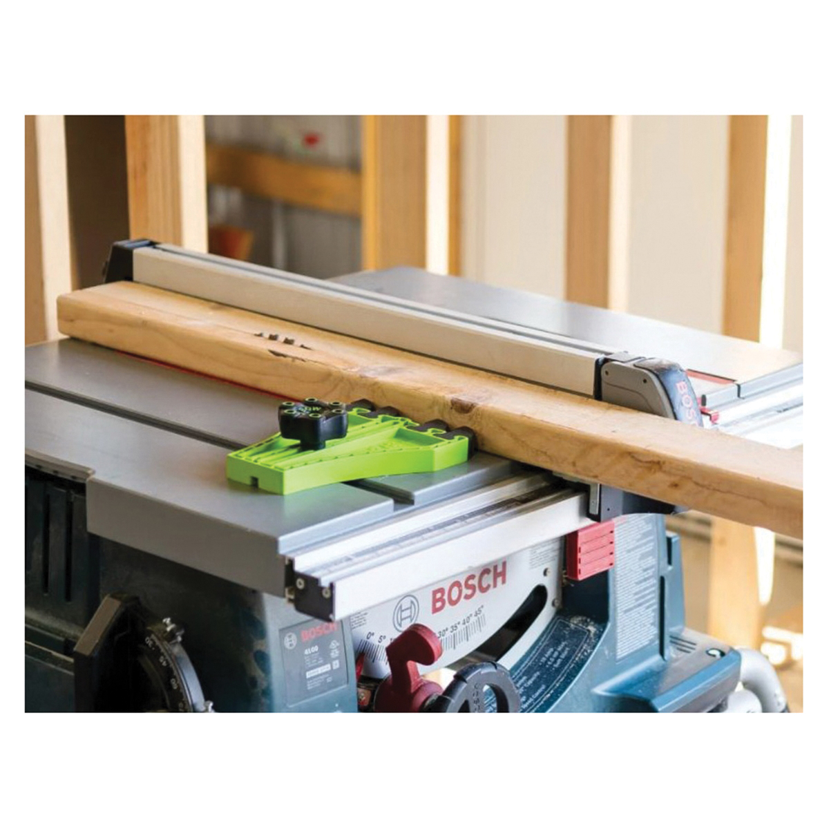 Bow Products FP5 Portable Saw Featherboard, EVA, For: 1/4 to 3/4 in T-Track - 5