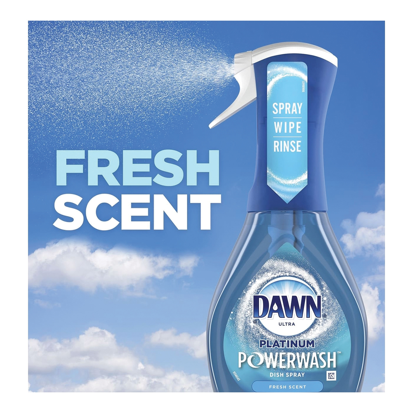 Dawn Platinum 52364 Dish Soap Spray, 16 oz Bottle, Liquid, Fresh, Colorless - 5
