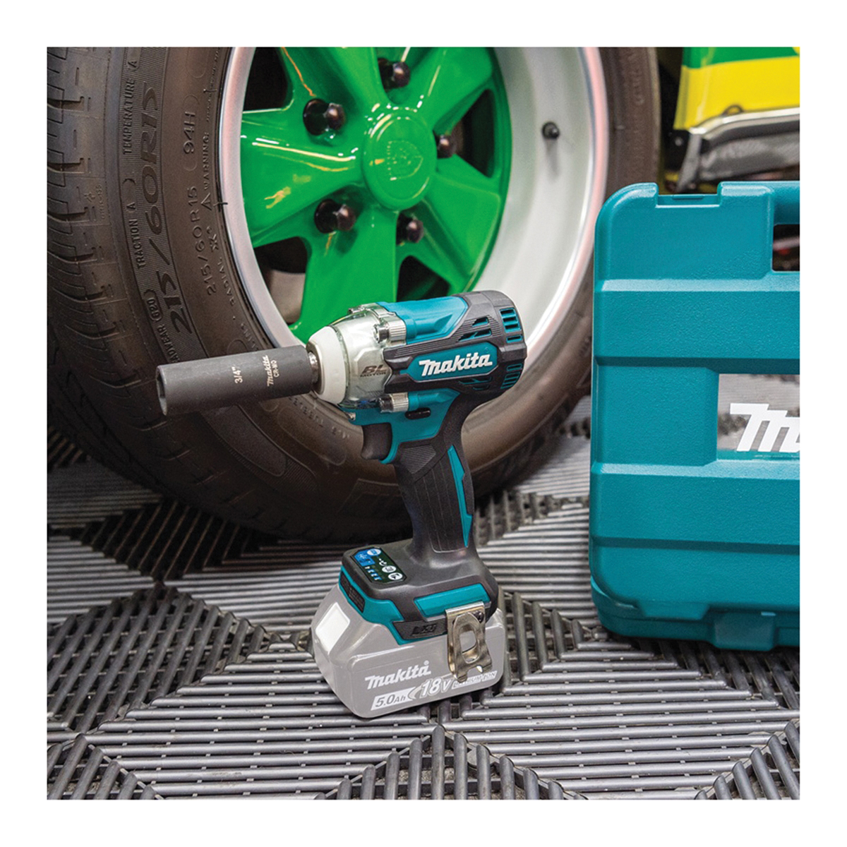 Makita LXT XWT14Z Cordless Impact Wrench with Friction Ring Anvil, Tool Only, 18 V, 1/2 in Drive, Square Drive - 2